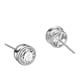 thumbnail image 2 of WILLBEST Aretes Pequeños Para Mujer 1 Pendientes De Oro Para Mujer Con Incrustaciones De Circonitas Redondas Chapadas En Oro, Joyería Unisex De Plata, 2 of 4