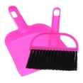thumbnail image 4 of Rongfmy 4xMini Desktop Sweep Brush Small Broom Dustpan Set Cleaning Tools Rose Red 4 Pcs, 4 of 9