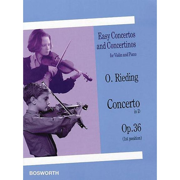 Concerto in D, Op. 36: Easy Concertos and Concertinos Series for Violin and Piano (Paperback)