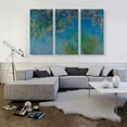 thumbnail image 2 of ARTCANVAS Wisteria Canvas Art Print by Claude Monet - Size: 60" x 40" (0.75" Deep) (3-Piece), 2 of 9