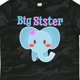 thumbnail image 4 of Inktastic Big Sister Elephant Girls Toddler T-Shirt, 4 of 5