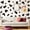 Milk Cow, variant on Black Vinyl Irregular Polka Dot Wall Decals, Peel and Stick Modern Boho Minimalist Geometric Dalmatian Spot Wall Stickers for Nursery Bedroom Bathroom Living Room Home Wall Decor