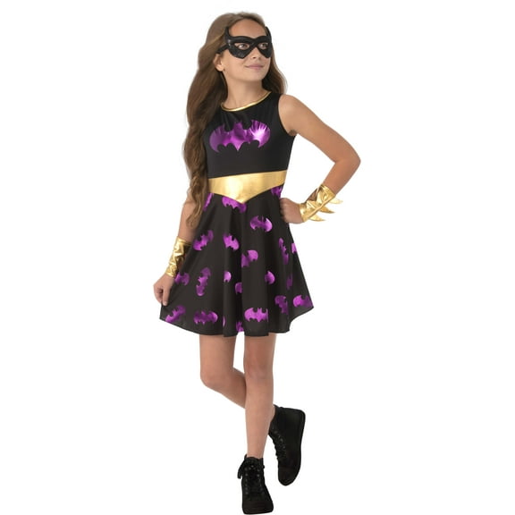 DC Batgirl Halloween Costume for Children, Girls Size S (6), by Rubies