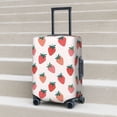 thumbnail image 2 of Lsque Hand Drawn Strawberry Printed Luggage Cover, Travel Luggage Protector,Scratch and Dirt Resistant, Fits 18-32 Inch Luggage - Small, 2 of 9
