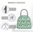 thumbnail image 4 of Vsdgher Cactus Plants Print Insulated Lunch Bag Simple Bento Cooler Bag Lunch Tote Bag , Suitable for picnics, school, work, 4 of 6