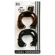Vidal Sassoon Hug Jaw Clips, 2 count