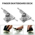 thumbnail image 4 of 40 Pcs 29mm Fingerboard Trucks Finger Skateboard Deck with Nuts with Spanner Screwdriver for Finger Skateboards, 4 of 8