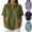 Army Green, variant on HAJWOH Polo Shirts For Women Waffle Golf Shirts Short Sleeve T-Shirt Summer Casual Tennis Work Athletic Tops