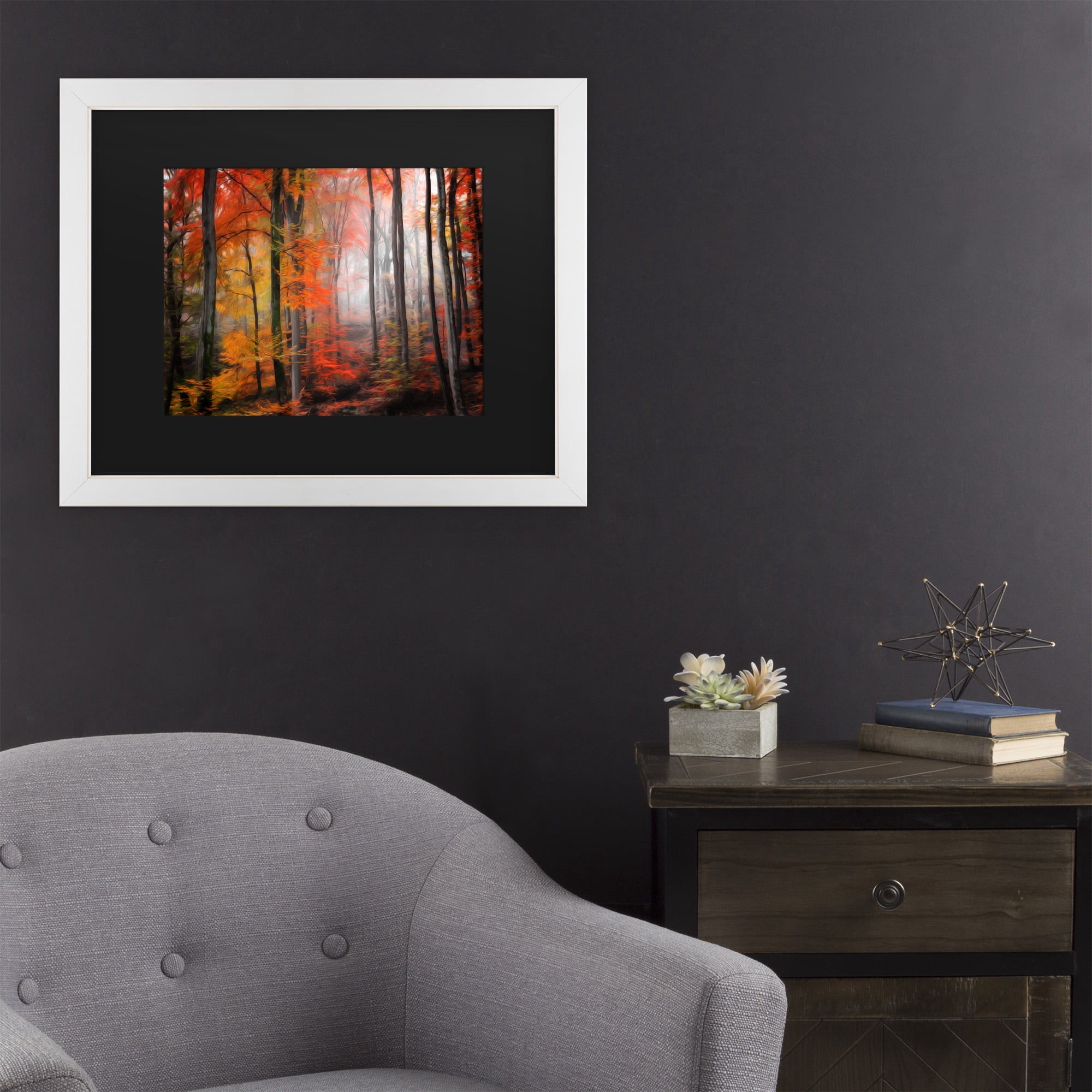 Trademark Fine Art 'Wildly Red' Canvas Art by Philippe Sainte-Laudy