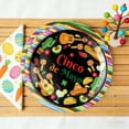 thumbnail image 6 of 10-Pack Carnival Themed Paper Plates - 7 Inch Colorful Disposable Party Plates for Mardi Gras & Celebrations (Bulk), 6 of 6