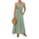 thumbnail image 1 of Txlixc Vestido de verano femenino sin mangas vestido de leopardo de cuello V profundo con bolsillos Txlixc moda, 1 of 8