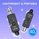 thumbnail image 4 of Transmisor Receptor de Micrófono Inalámbrico A11 de 2,4 GHz, Inalámbrico de Micrófono XLR, Adaptador de Micrófono Inalámbrico para Audio Mi, 4 of 5
