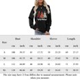 thumbnail image 3 of Vêtements d'automne pour femmes, couleur unie, imprimé arbre de noël, pulls en polaire, tenue quotidienne, 3 of 8
