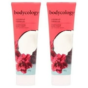 (2 pack) (2 Pack) Bodycology Coconut Hibiscus Moisturizing Body Cream, 8 oz