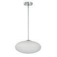 thumbnail image 3 of Livia 13.8 in. 1-Light Indoor Chrome Finish Pendant Light, 3 of 4