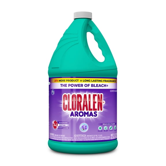 CLORALEN® Household Cleaning Liquid Scented Bleach - Lavender Scent, 121 fl oz