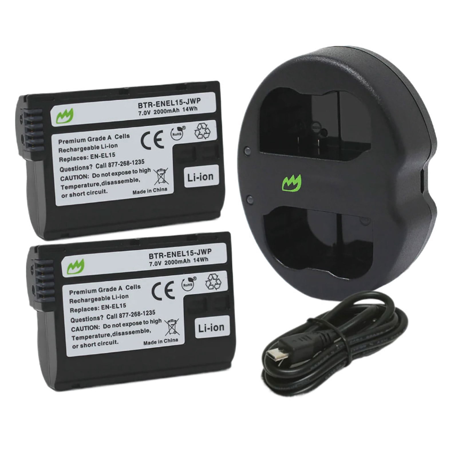 Replacement for Canon PowerShot SX740 HS Battery (2-Pack, 1250mAh