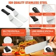 thumbnail image 3 of 30PCS Griddle Accessories Kit, Flat Top BBQ Grill Tools Set for Blackstone and Camp Chef, Grill Spatula Set with Enlarged Spatulas, Basting Cover, Scraper for Outdoor Barbecue, 3 of 9