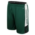 thumbnail image 2 of Men's Colosseum Green Michigan State Spartans Quantum Shorts, 2 of 3