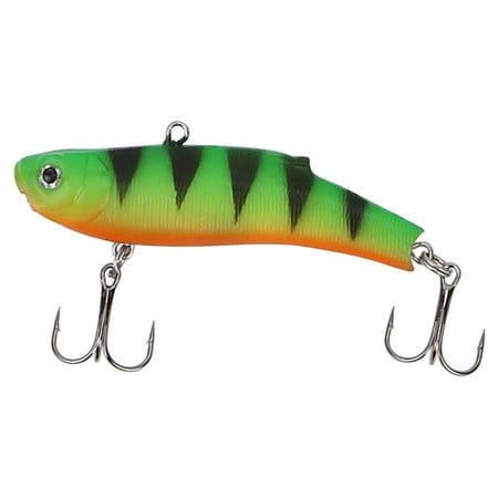 Sarapandan HENG JIA 7CM Vivid Soft Lures Artificial Minnow Fishing Bait with Hooks(B) Sarapandan
