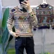 thumbnail image 4 of Sudadera con cuello redondo y cuello redondo para hombre, diseño de invierno, novedosa y estética, barata, de alta calidad, estilo emo, nueva para hombre, 4 of 4