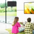 thumbnail image 6 of Mini 1080p 20DBI Digital Indoor HDTV Antenna Back with Double-Sided Adhesive Black, 6 of 8