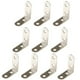 thumbnail image 4 of Paquete de 10 soportes de esquina, soportes en L, soportes angulares, soporte angular de acero inoxidable 40x40x16mm, 4 of 5