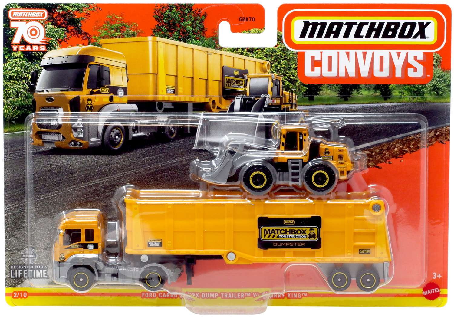 Matchbox Convoys Western Star 49X Day Cab Tractor & MBX Tanker