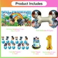 thumbnail image 2 of Puppy Dog Party Supplies Decor 1st Kit Balloons Birthday Cake Topper Banner Backdrop Decorations, 2 of 6
