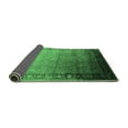 thumbnail image 2 of Ahgly Company Indoor Square Oriental Emerald Green Industrial Area Rugs, 5' Square, 2 of 4