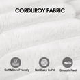 thumbnail image 5 of Leumius 71" Cloud Couch,3 Setaser Sofa with Deep Seat,Boneless Couch Sofa with 2 Pillows for Living Room,No Assembly Required,White, 5 of 8