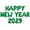 Green, variant on Letter Balloons - HAPPY NEW YEAR 2029 16" Inch Alphabet Letters Foil Mylar Balloon New Years Party Banner (Gold)