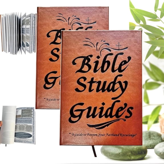 66 Page Bible Study Guide Notebook Women Daily Scripture Quotes Religious Faith Based Notebook 66 Page Bible Study Guide,2PCS