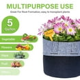 thumbnail image 6 of Twfbrm Durable Grow Bags, Heavy-Duty Fabric Pots with Handles, Non Woven Breathable Plant Containers for Vegetables, Flowers, Fruits, Indoor & Outdoor Gardening, Aeration Fabric Planters, 6 of 6