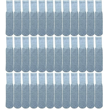 

SOCKS NBULK 36 Pairs Womens Wholesale Bulk Cotton Tube Socks Referee Style Womens 9-11