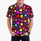thumbnail image 1 of Fotbe Colorful Hearts Camiseta Polo de Golf para Hombre con Estampado – Camisa Deportiva Transpirable con Cuello Abotonado-Small, 1 of 6