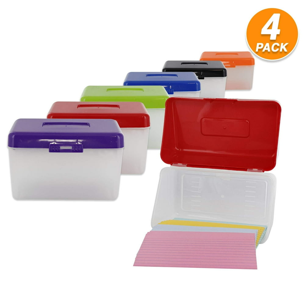 3" X 5" Index Card Case Holds Upto 250 Cards Ideal for Filing Notes