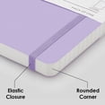 thumbnail image 6 of myPAPERCLIP Limited Edition Notebook, Soft Cover, A5 (5.83" x 8.27"), Ruled, Lilac, 6 of 6
