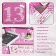 thumbnail image 4 of LHSHID 15 Year Old Girl Gift Ideas Blanket Flannel Soft and Comfortable Anti static Bed Sofa Blanket 50x60in, 4 of 5