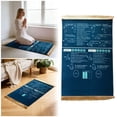 thumbnail image 1 of Bilingual Guided Prayer Mat With And Direction Finder For Salah And Meditation, 1 of 6