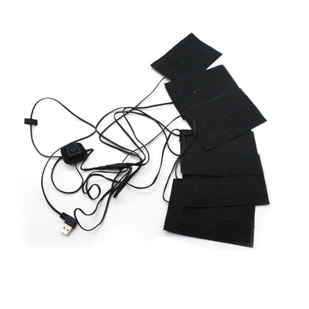 De Invierno Almohadilla De Calefacción De Fibra De Carbono De Calentamiento Rápido Usb Almohadilla De Calentamiento De Calefacción Segura Para Interiores Y Exteriores seitruly HA042412-05