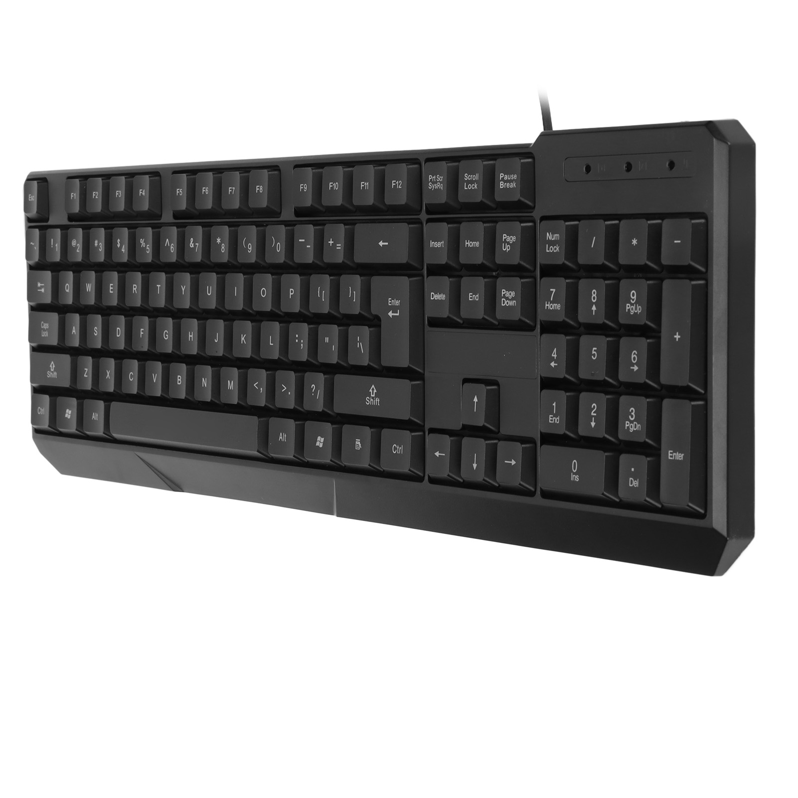 Gaming Keyboard, Computer Keyboard ABS Material Ergonomic Design For Office For Home