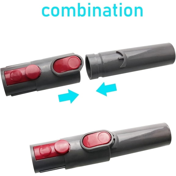 Universal Vacuum Adapter Converter Compatible With Dy*son V6 V7 V8 V10 V11 Models Non-Motorized Attachment Tool