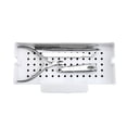 thumbnail image 6 of Nail Tool Uv Sterilization Box 9X5 Inch, Plastic Manicure Supplies Disinfection Case, Removable Tray Self Draining Design for Jewelry Polishing Bits, Professional Home Salon, 1X Box, 6 of 8