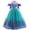 Purple A Only, variant on Girls Mermaid Princess Dress Lace Tutu Costume Ball Gown for Birthday Wedding Party