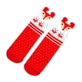thumbnail image 2 of Calcetines de dibujos animados Colcomx para damas y niñas 1 o 4 pares con diseño de zorro, 2 of 8