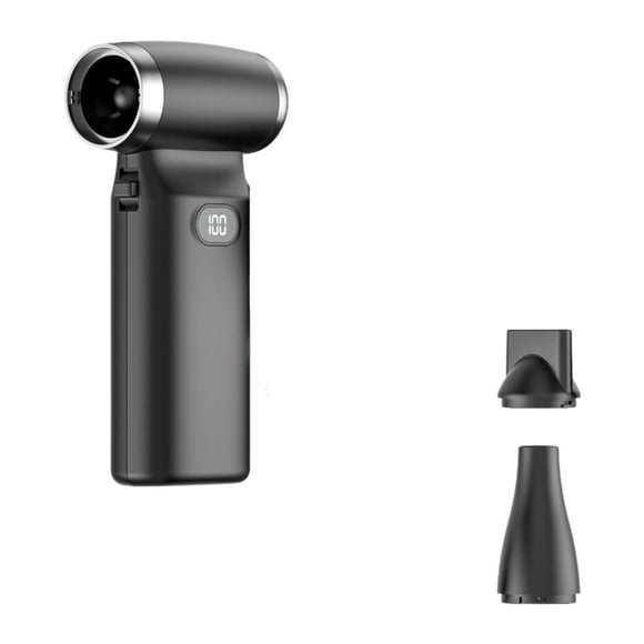 Mini ventilador de turbina Strade Fareast Limited soplador seco compacto multiusos pantalla LED portátil de mano potente