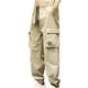 thumbnail image 2 of Pantalones largos para hombre, informales, diarios, para exteriores, playa, transpirables, 2 of 6