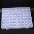 thumbnail image 3 of UDIYO Nail Art Storage Box 56 Grid with Lid High Quality PP Practical Nail Art Storage Case for Home, 3 of 7
