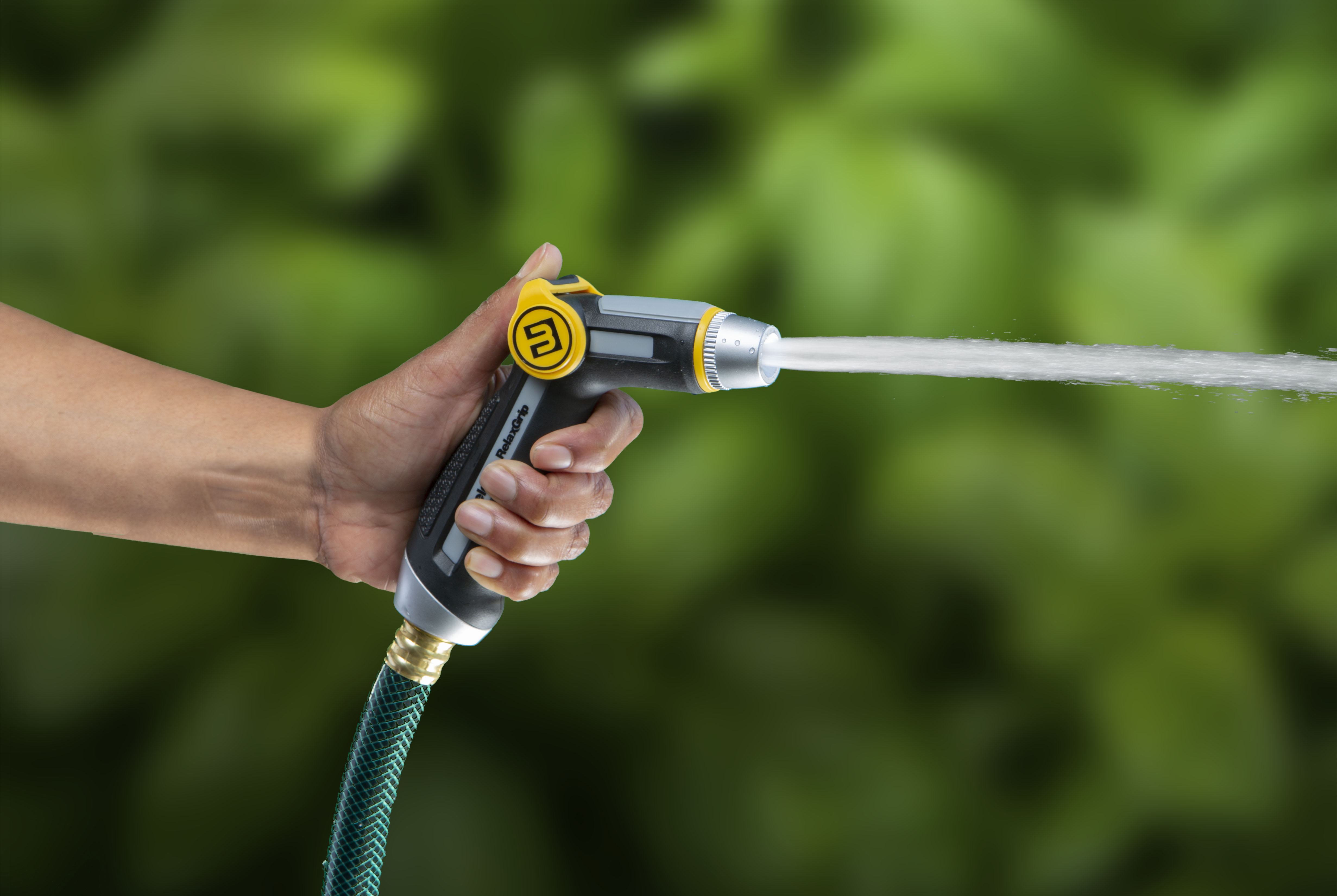 Melnor RelaxGrip 8-Pattern Adjustable Metal Hose Nozzle – R201 (New)